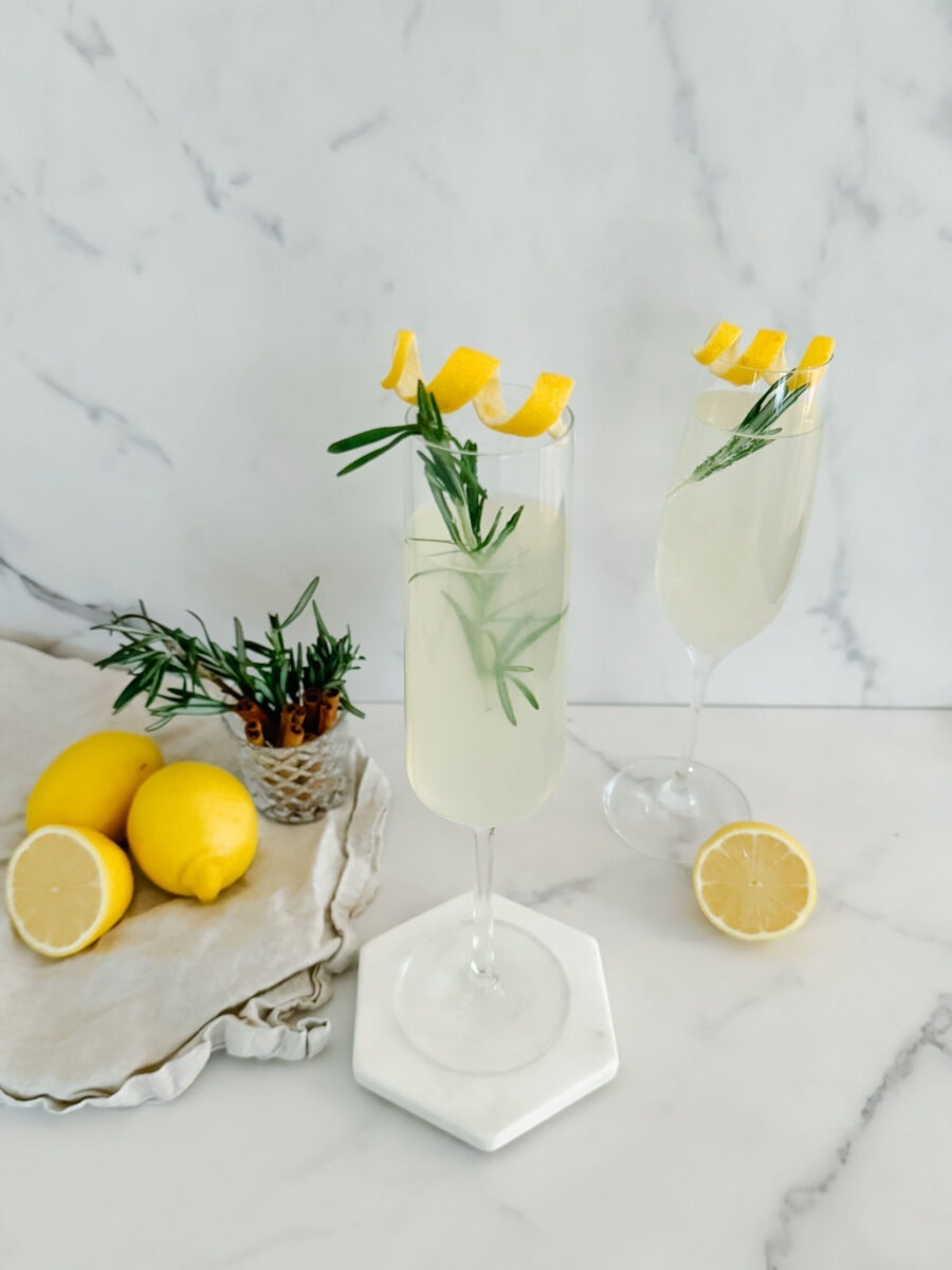 French 75 cocktail 