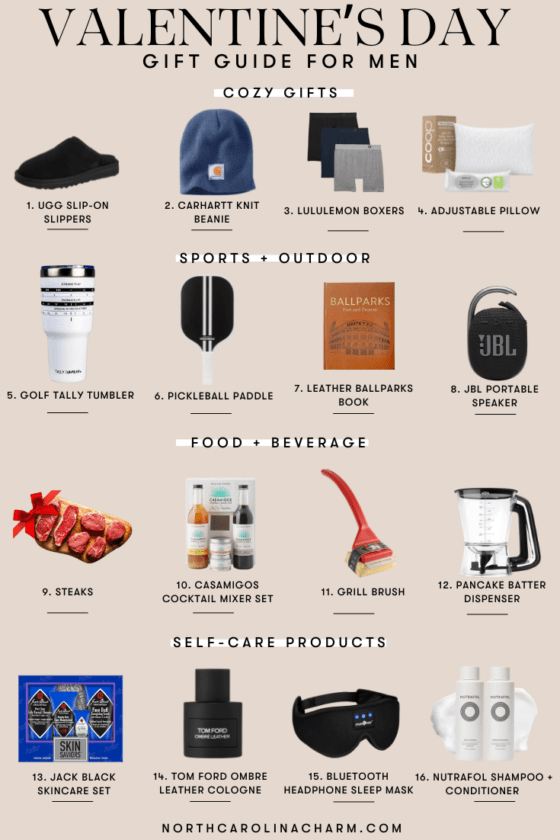 2024 Valentine's Day Gifts for Men