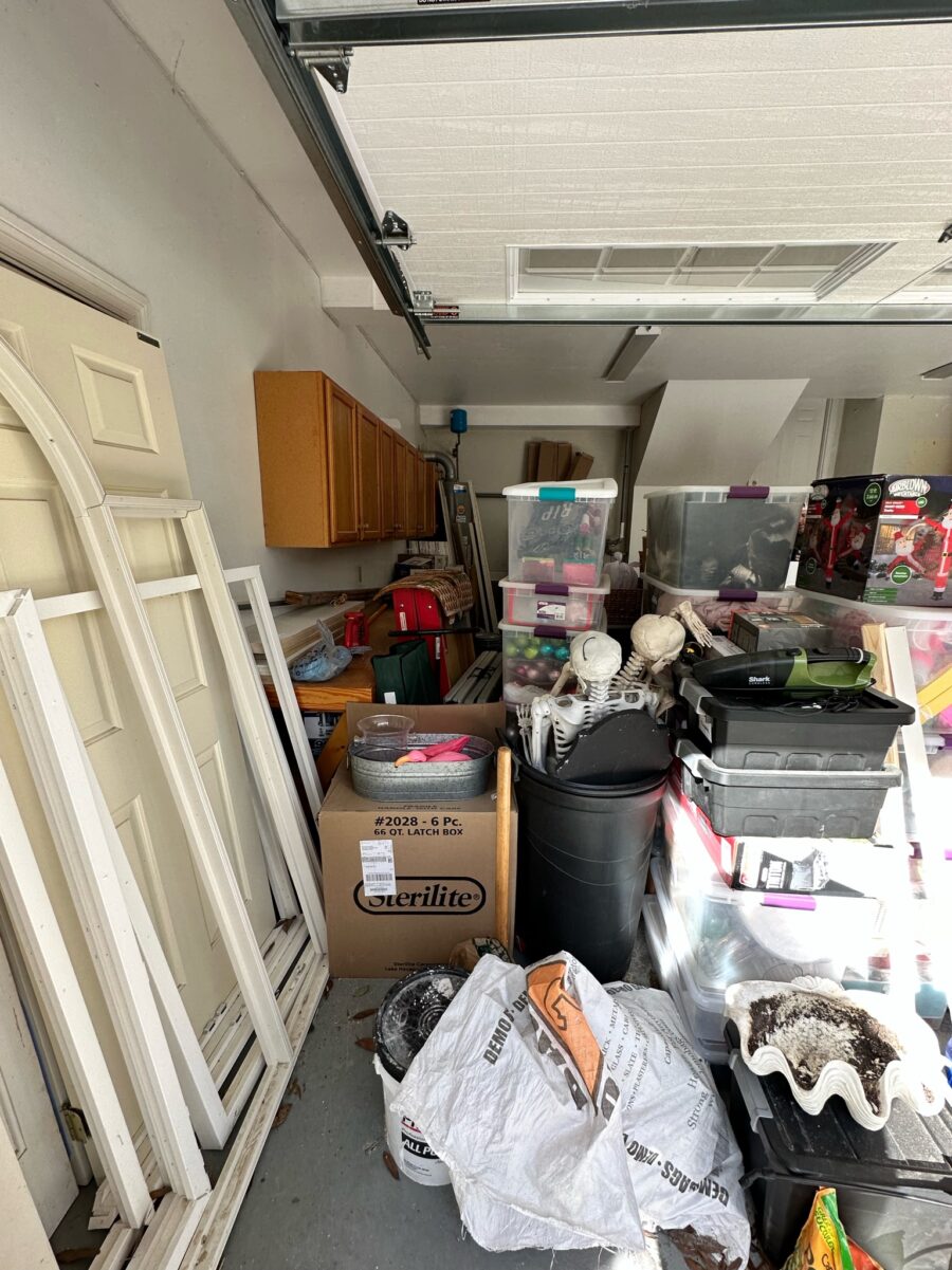 Garage Makeover Before And After