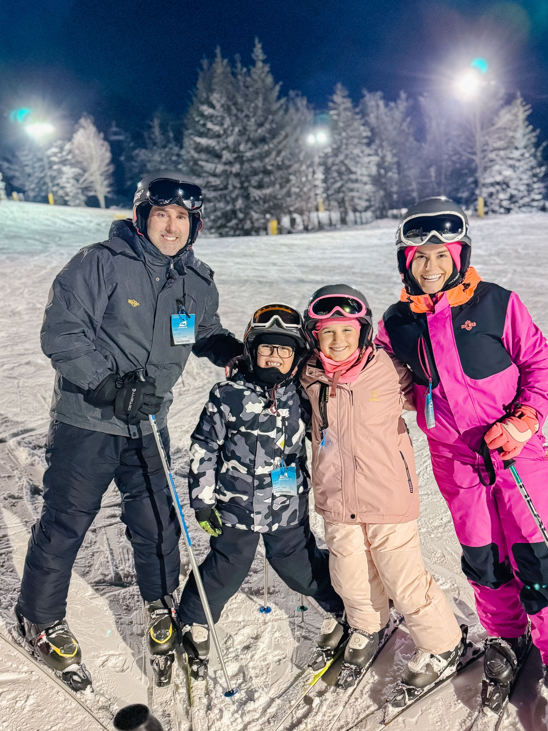 Skiing in sales carhartt overalls