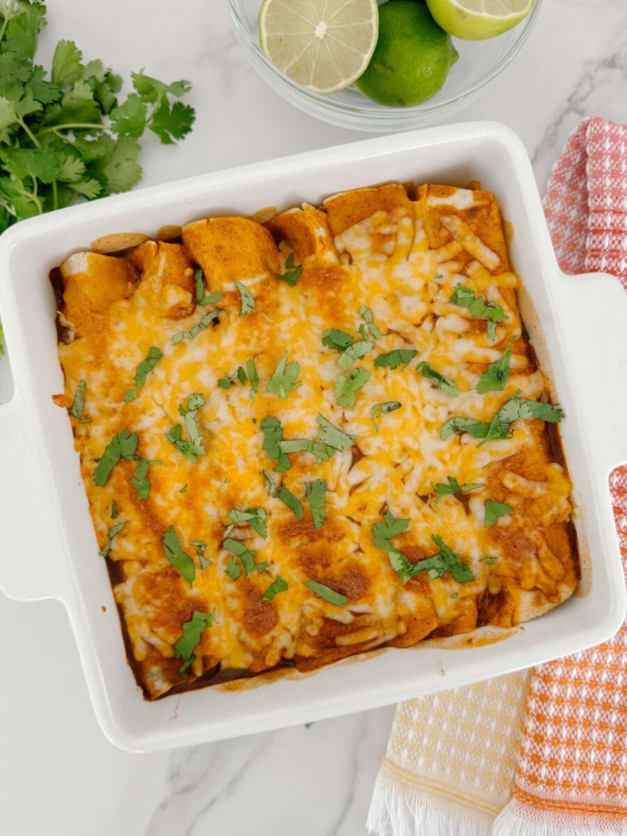 Rotisserie Chicken Enchiladas