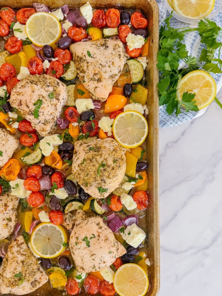Greek Sheet Pan Chicken