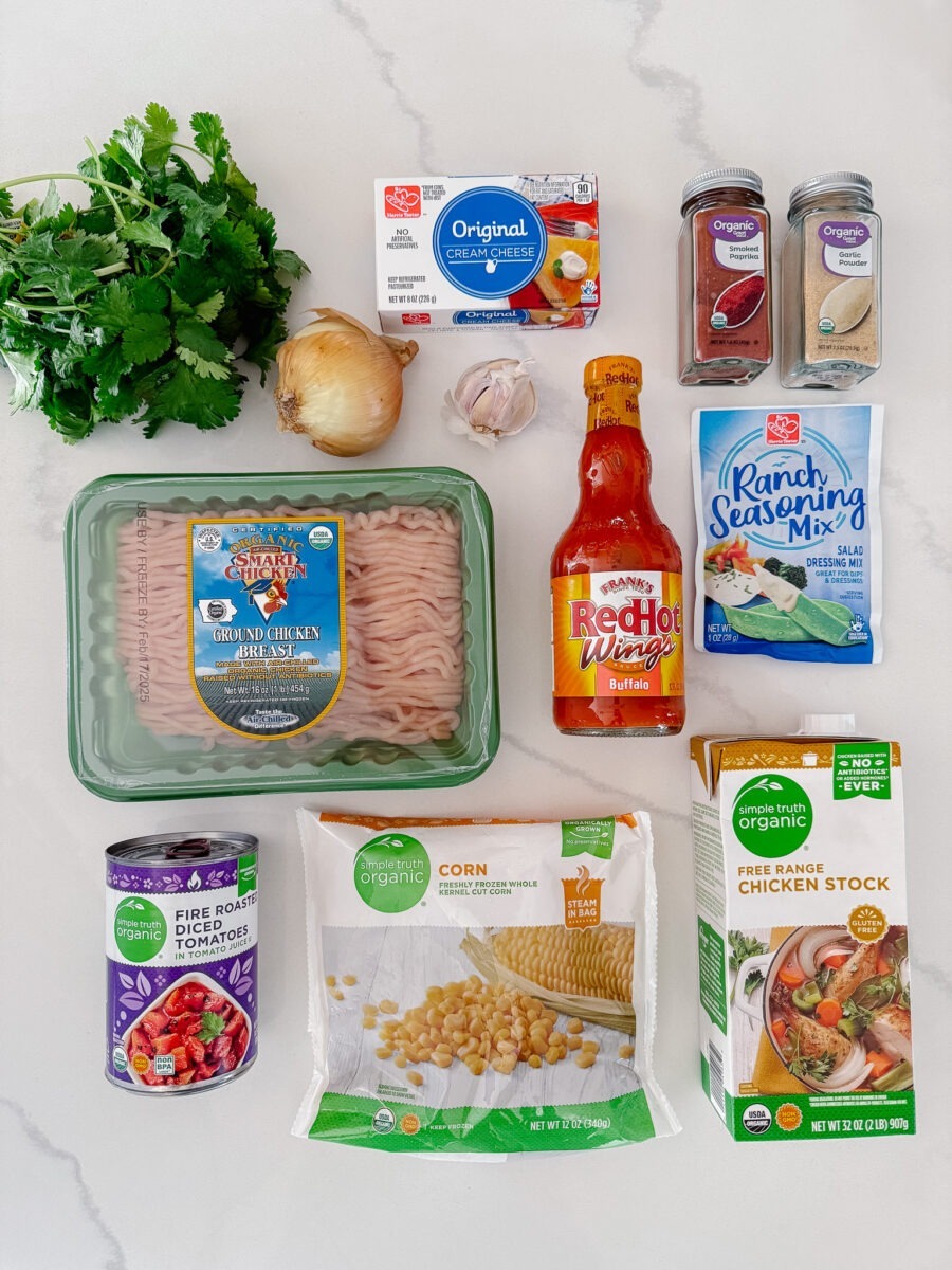 Ground Chicken Chili Ingredients