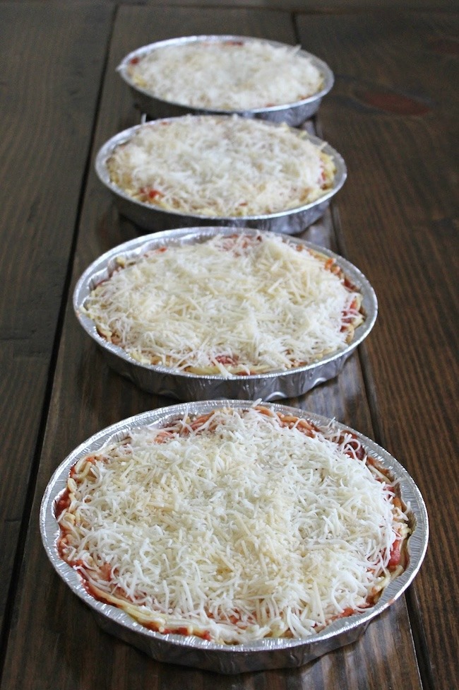 baked spaghetti freezer meals