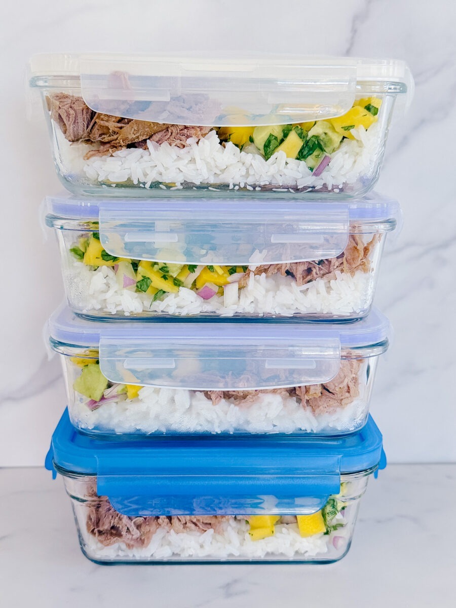 Jamaican Jerk Pork Meal Prepped