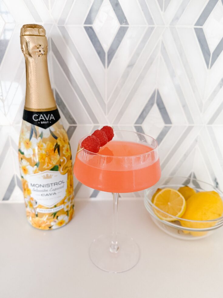 Raspberry French 75