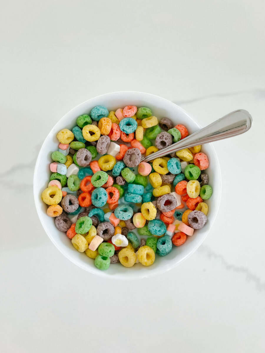 April Fools Pranks for Kids - Frozen Cereal