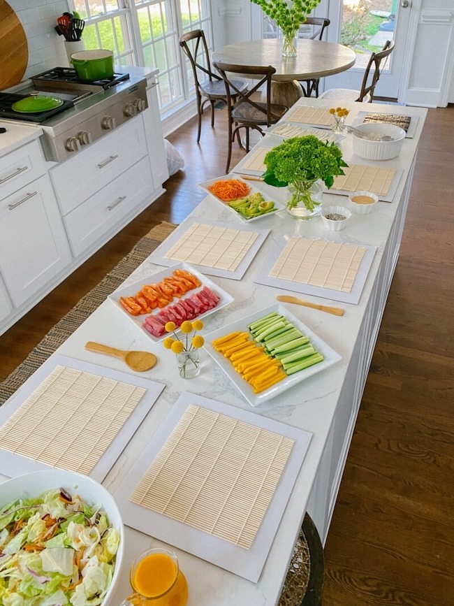 make your own sushi dinner club