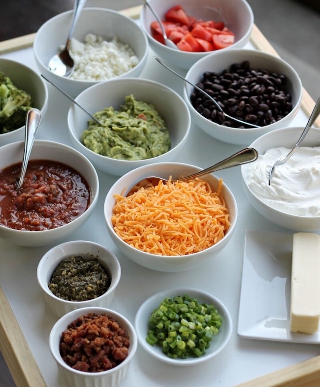 potato bar dinner club