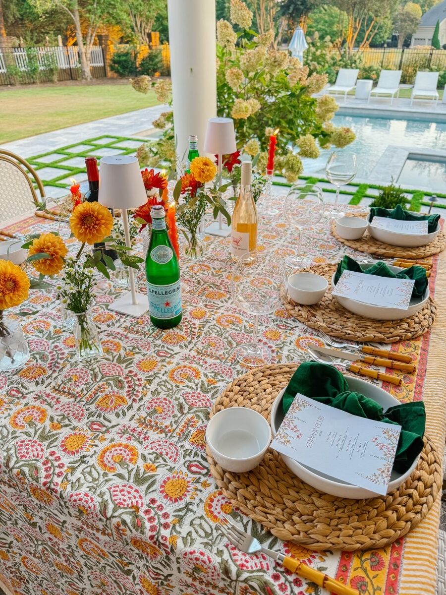 Autumn Table Setting