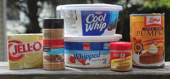 pumpkin dip recipe ingredients