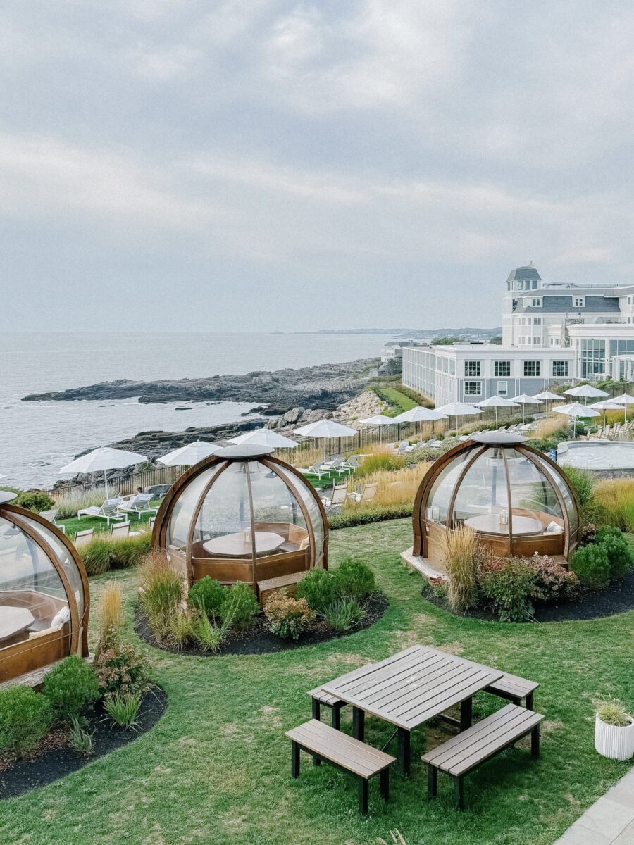 Fall In Maine Cliff House