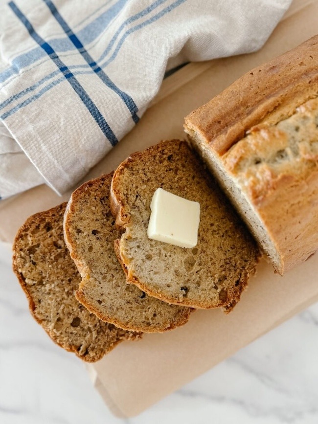 banana bread - meal train breakfast ideas