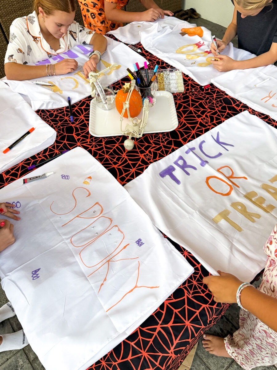 DIY trick-or-treat pillowcases inspiration