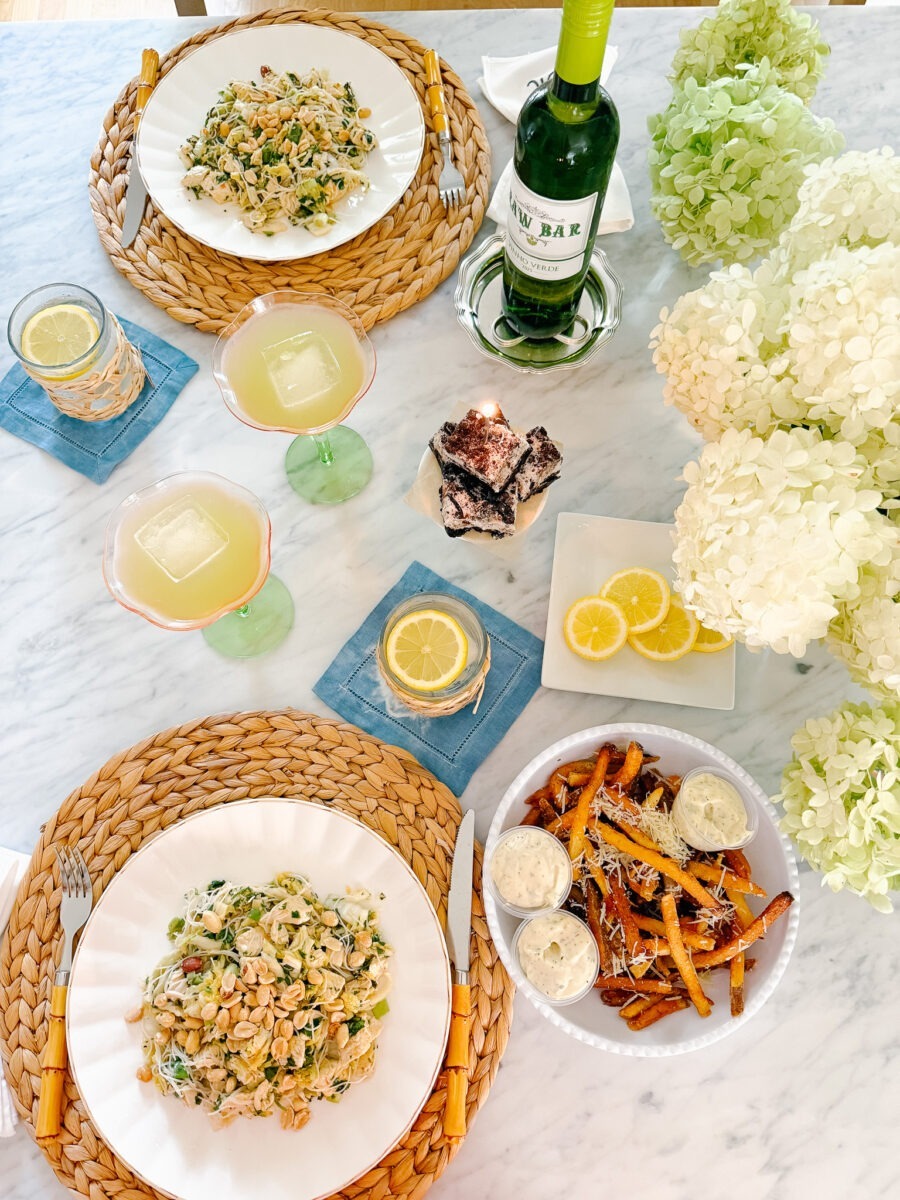 Siamese Mahjong Lunch Spread